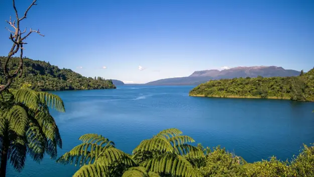 Lake Tarawera near Rotorua