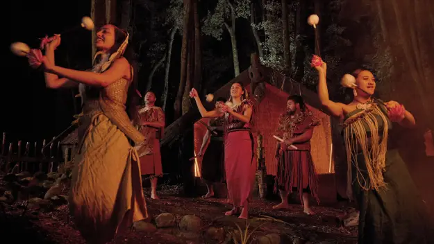 Tamaki Maori Village dancers