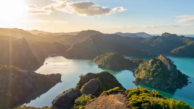 Whangaroa Harbour north of the Bay of Islands